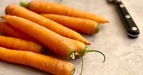 Carottes Primeur au Piment Coréen et Citron