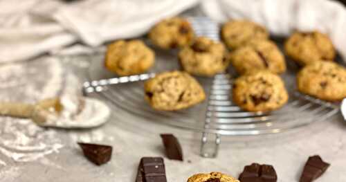 Cookies Protéinés, Moelleux et Gourmands aux Pépites de Chocolat Noir