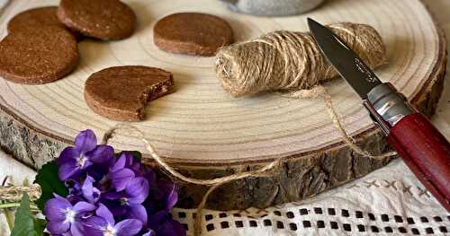 Petits Sablés Chocolat Cannelle avec une pointe de Fleur de Sel