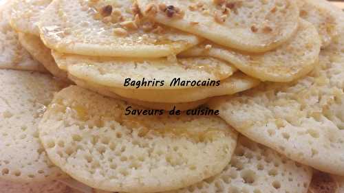 Baghrirs(crêpes à milles trous)