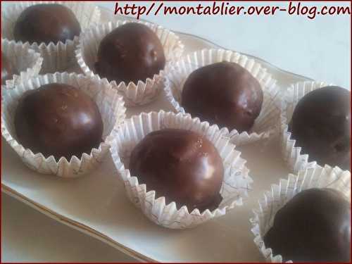 Boules au chocolat: