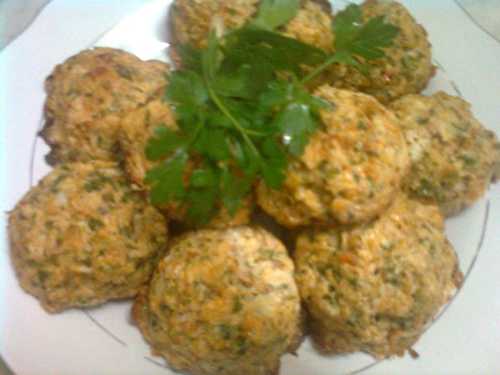 Boulettes de choux fleur: