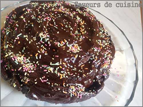 Gâteau au chocolat facile : - Saveurs de cuisine .