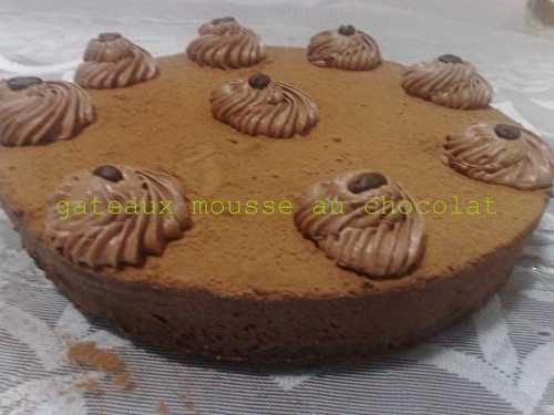 Gâteau mousse au chocolat: