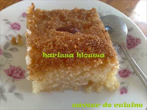 Gateaux de semoule (harissa hlouwa)