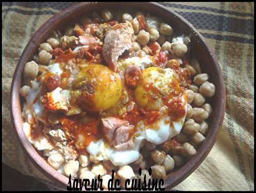 Lablabi: (plat populaire tunisien)