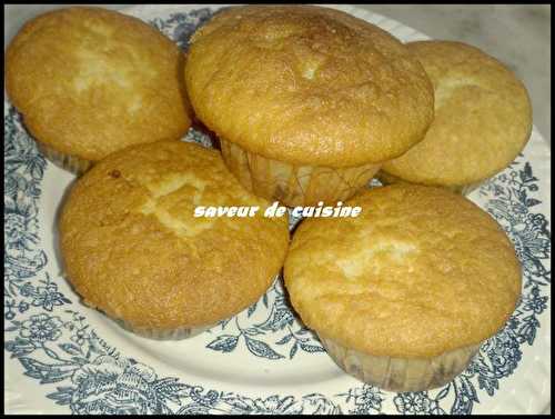 Muffins au yaourt : - Saveurs de cuisine .
