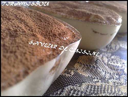 Tiramisu individuel: