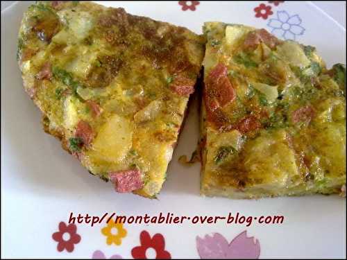 Tortilla (omelette espagnole) : - Saveurs de cuisine .