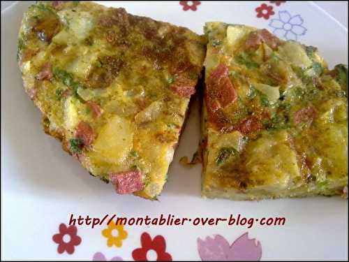 Tortilla (omelette espagnole) :