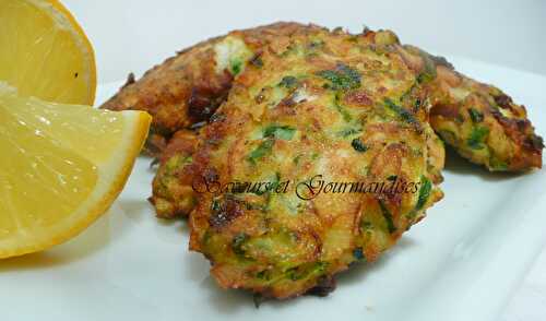 Beignets de Courgettes de Nigella.  Zucchini Fritters.