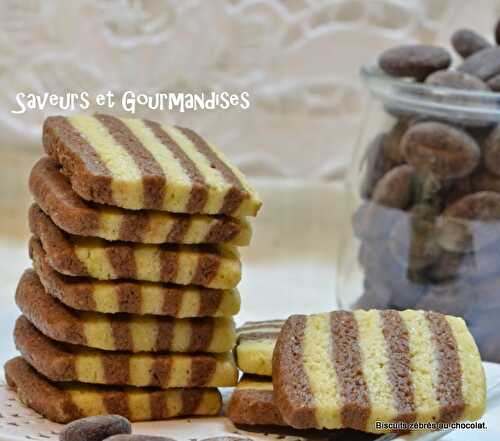 Biscuits Zébrés au Cacao.