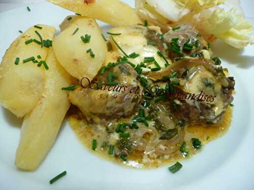 Boulettes de viande  Gratinées façon tajine.