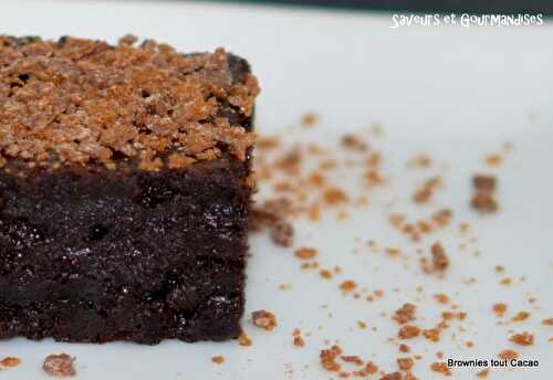 Brownies tout Cacao.