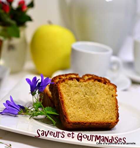 Cake à la Pomme et à la Cannelle de S. Dudemaine.