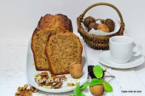 Cake au Miel et aux Noix de S. Dudemaine.