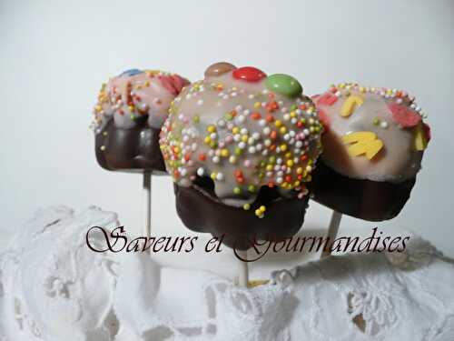 Cake Pops Bicolores.