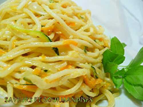 Carbonara  aux légumes.