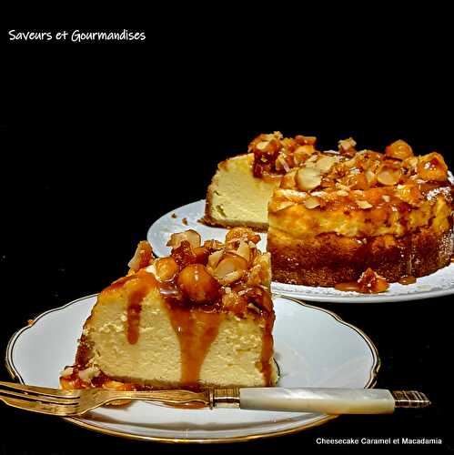    Cheesecake Caramel et Macadamia d’Ottolenghi.