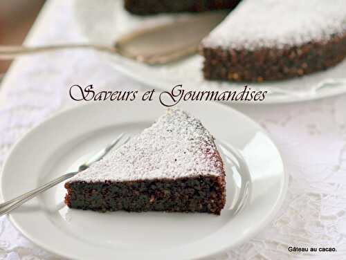 Chocolate Olive Oil Cake  of Nigella. Gâteau au Chocolat et à l’huile d’Olive.