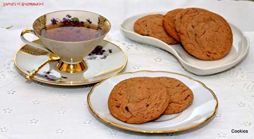 Cookies fourrés Nutella.