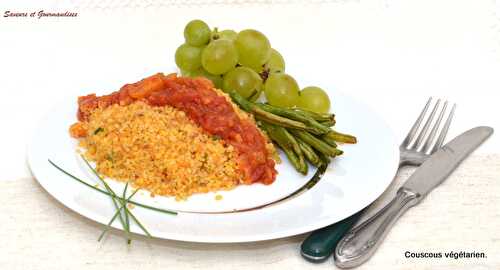  Couscous Tipiak parfumé, sauce tomates.