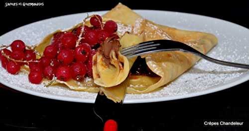 Crêpes au Chocolat et aux fruits