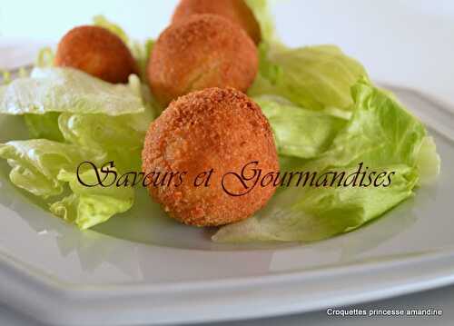 Croquettes Amandine au Foie Gras.