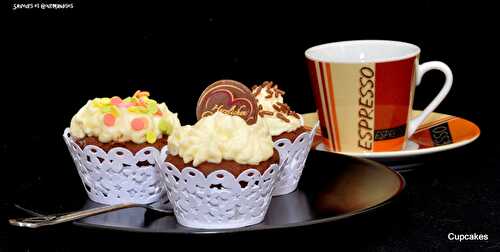 Cupcakes Chocolat (cuisson vapeur).