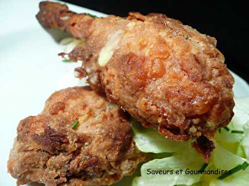 Faux poulet frit.