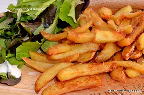 Frites  Triple Cuisson de Heston Blumenthal