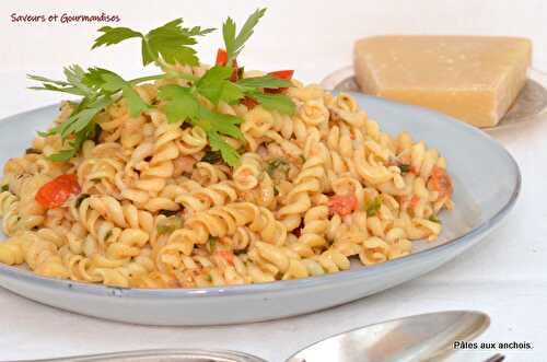 Fusilli aux Anchois façon Nigella Lawson.