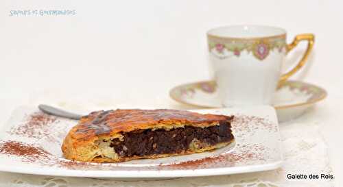 Galette des Rois Frangipane au Chocolat.