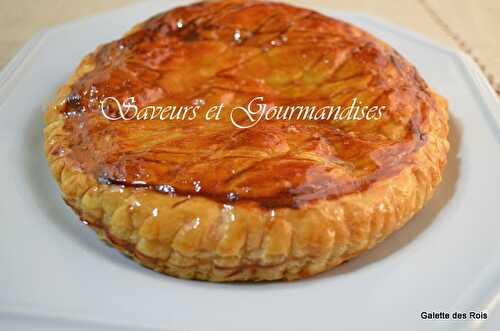 Galette des Rois, Frangipane  aux 2 Marrons.