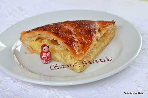 Galette des Rois, Frangipane et Pommes Dorées.