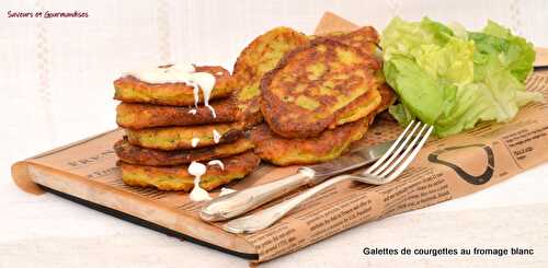 Galettes de Courgettes au Fromage Blanc