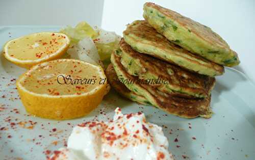 Galettes de Courgettes au St-Môret.