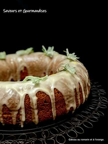 Gâteau au romarin, à l'huile d'olive et à l'orange d'Ottolenghi..