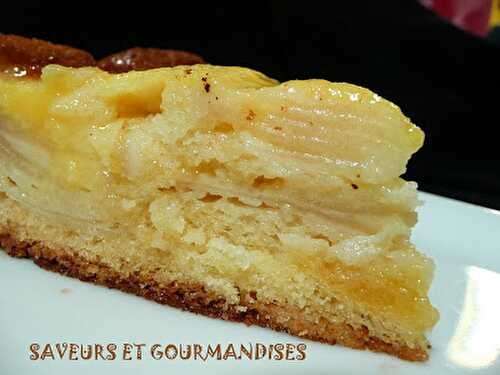 Gâteau aux pommes à la cuillère.