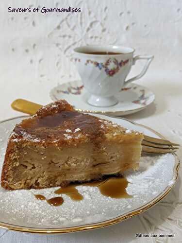 Gâteau aux Pommes et Sirop d’érable.