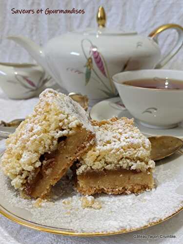 Gâteau façon Crumble.