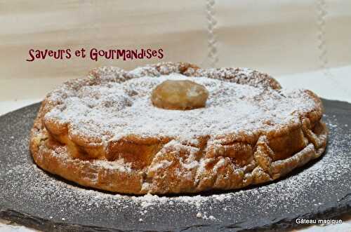 Gâteau Magique à la Crème de Marron.