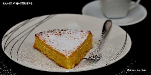 Gâteau Moelleux au Citron.