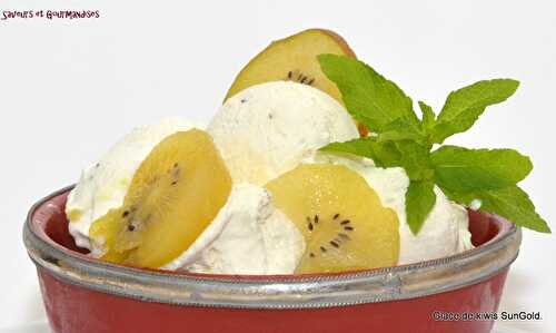 Glace de Kiwis SunGold.