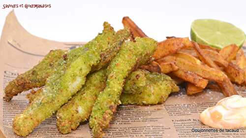 Goujonnettes de Tacaud, façon Fish and Chips.