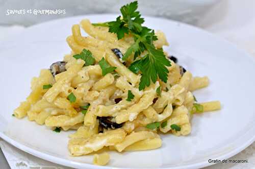 Gratin de Macaroni à l'Abondance.