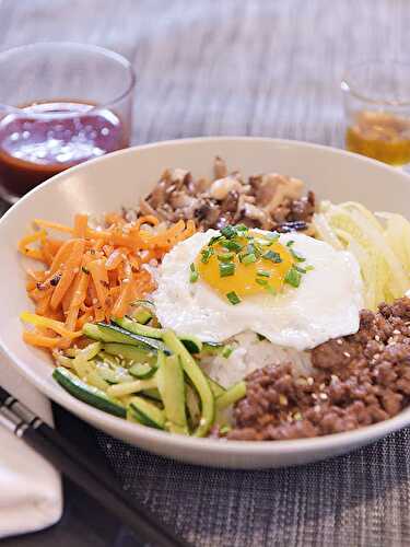 Le Bibimbap, Cuisine coréenne.