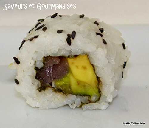 Les Makis Californiens de Sushi Daily.