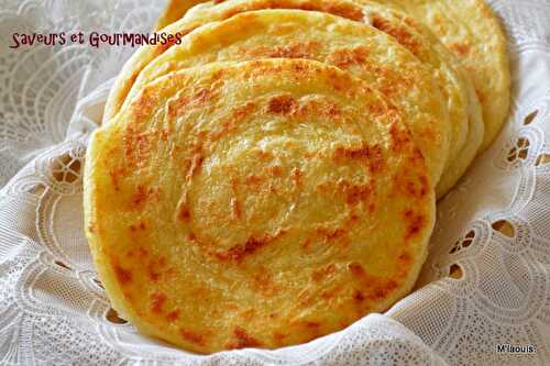 M’laouis ou Galettes Feuilletées en escargot de Choumicha.