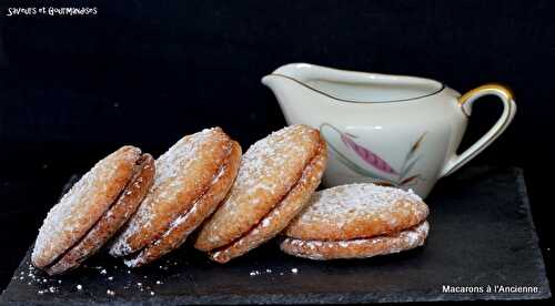 Macarons à l'Ancienne, recette  de Christophe Felder.